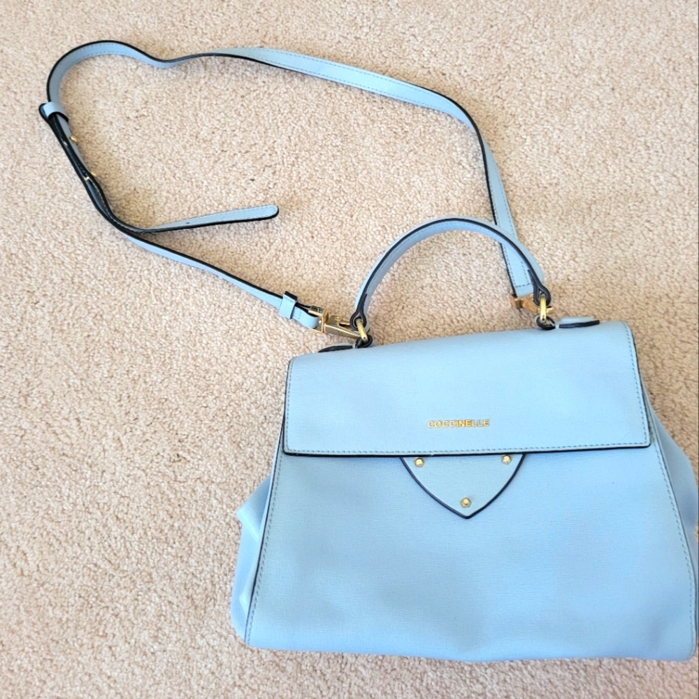 Coccinelle shoulder bag in light blue